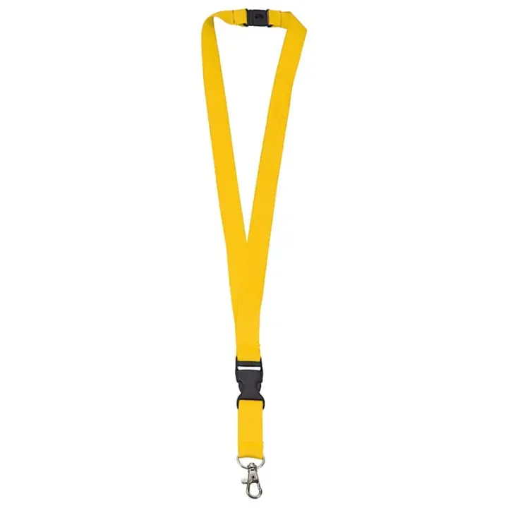 Polyester lanyard 20mm with buckle and hook - LT90879 (N9008)